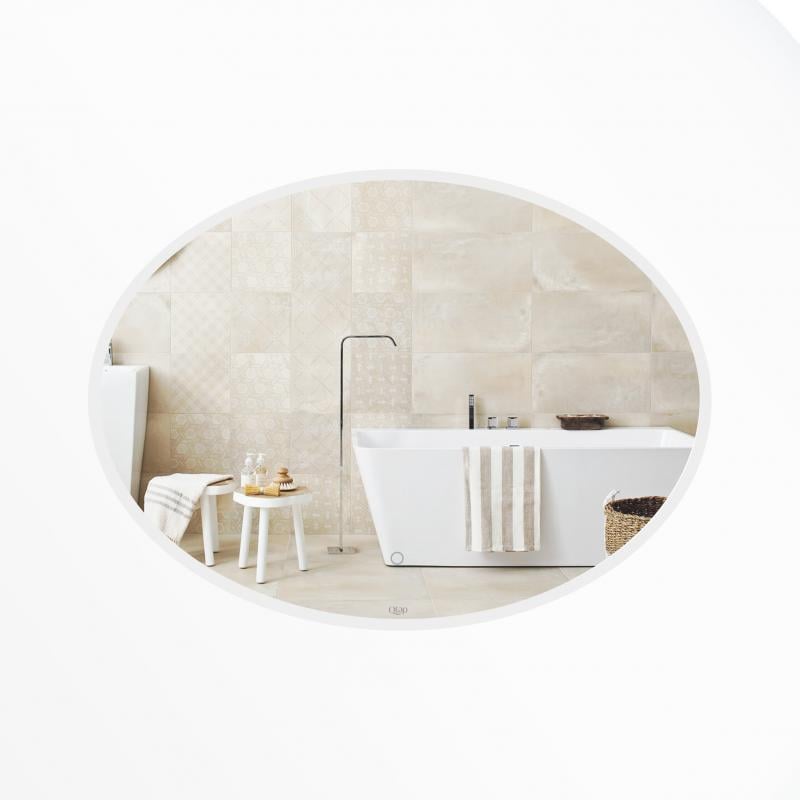 Зеркало Qtap Virgo с LED-подсветкой Touch/диммер/регулировкай яркости 780х580 мм (2622384332)