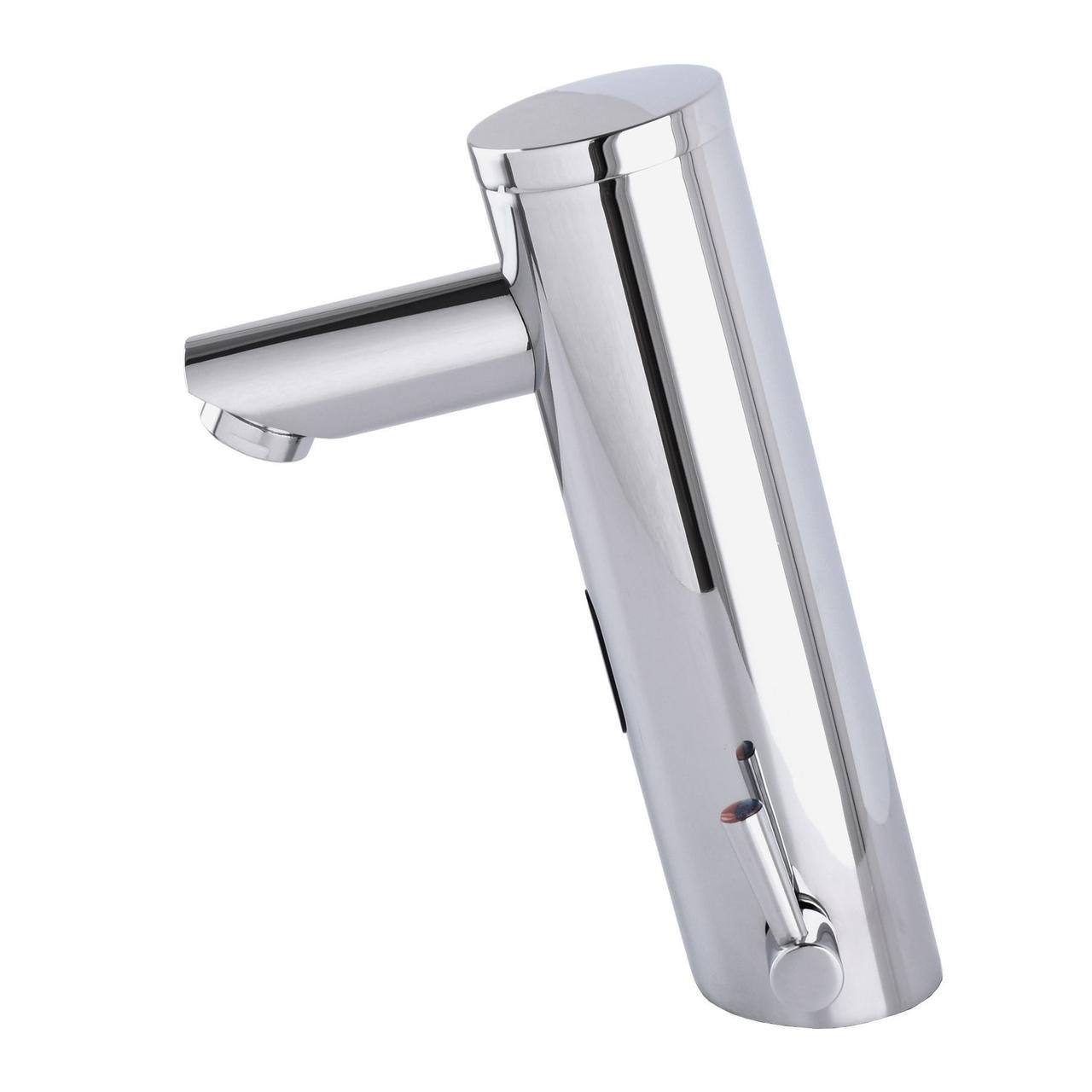 Смеситель сенсорный для умывальника HOTEC 19.111-DC/AC 220V/6V горячая/холодная вода с трансформатором (2633543865) - фото 2