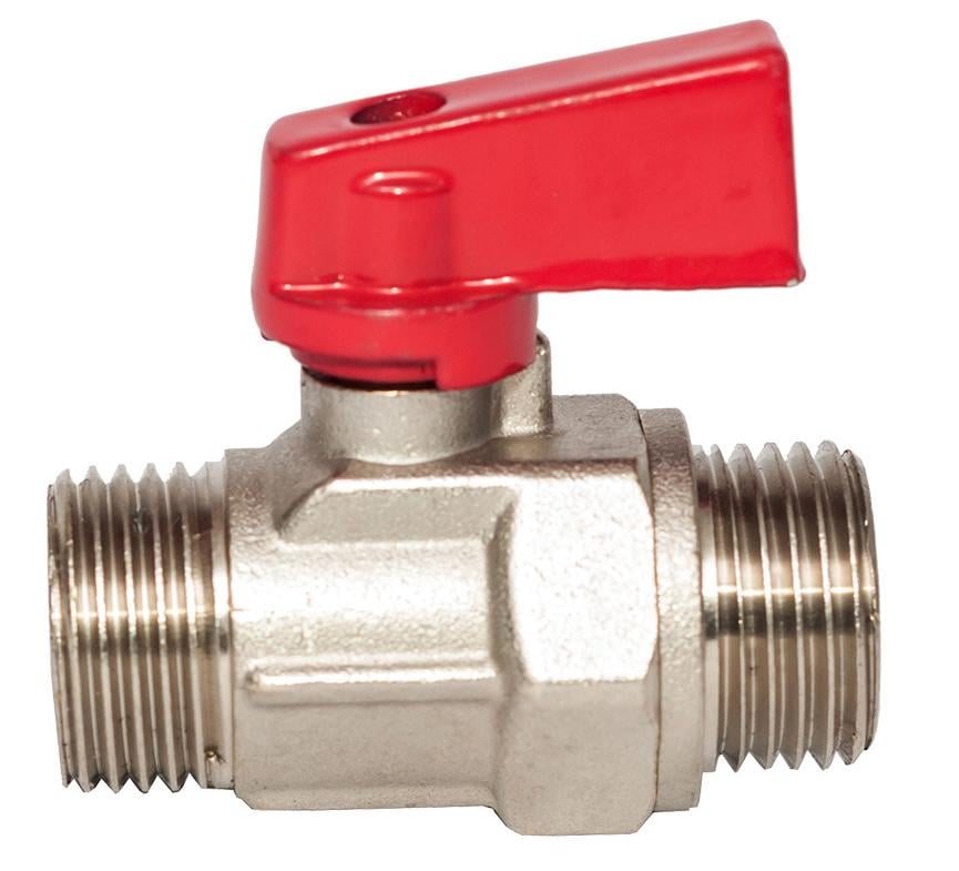 Кран шаровой ASСO MINI 1/2" ЗЗ латунь (RS-AS-Mini-003)