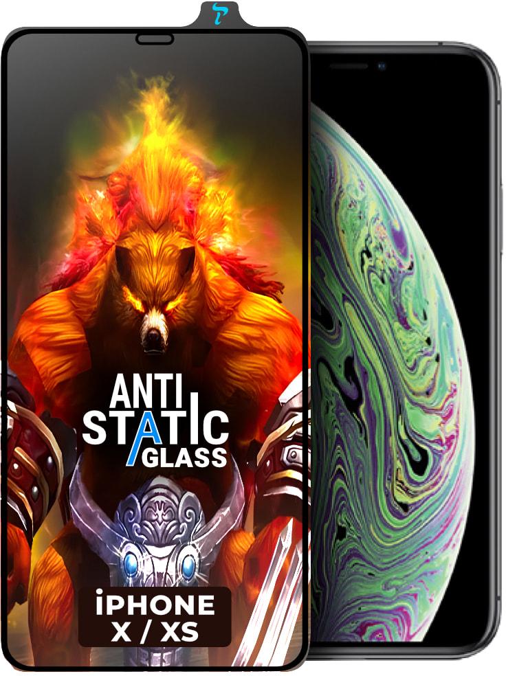 Стекло защитное ESD Antistatic iPhone X/XS (34145)