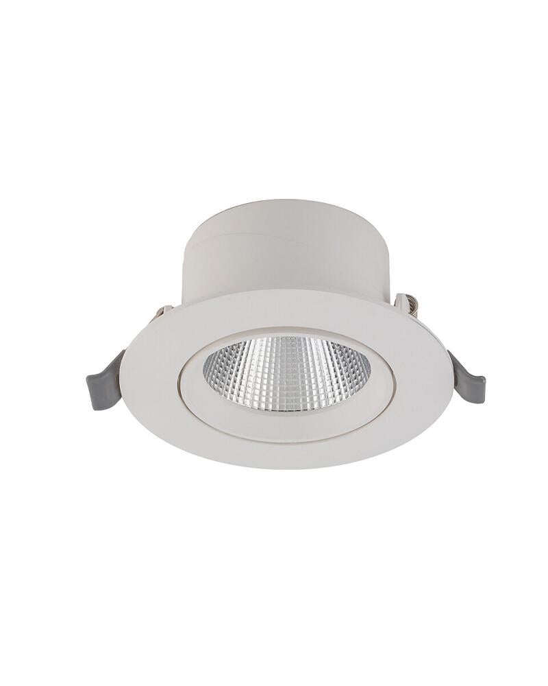 Точечный светильник Nowodvorski 10551 Egina LED 1x10W 3000K 700 lm IP20 Wh (12296666)