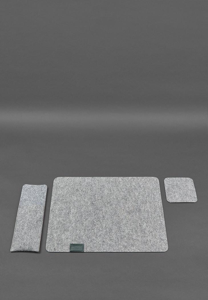 Набір для сервірування столу на 1 персону Зелений (A-028325) - фото 2 Набір для сервірування столу на 1 персону Зелений (A-028325) - фото 2