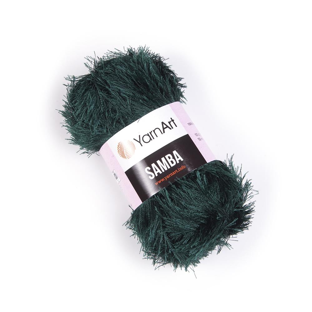 Пряжа YarnArt Samba 590 Изумруд (6809)