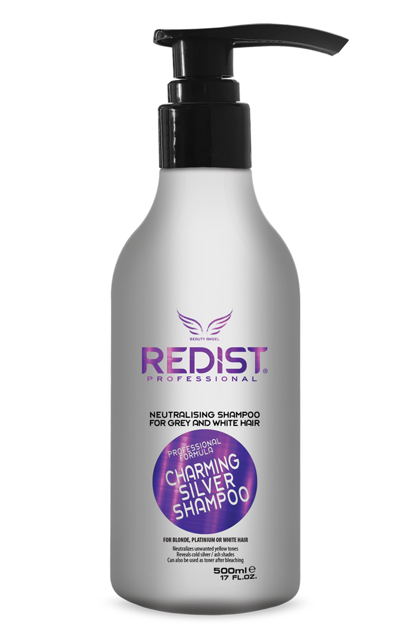 Шампунь серебряный против желтизны для светлых волос Redist Hair Shampoo Silver 500 мл