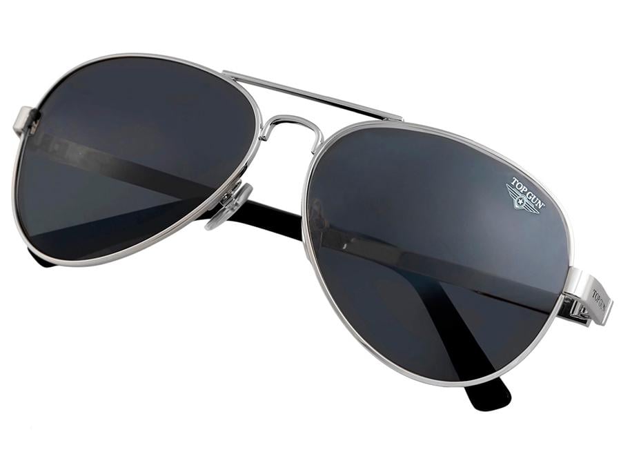 Окуляри Top Gun Polarized Aviator "Runway" Silver (TGS1706S)