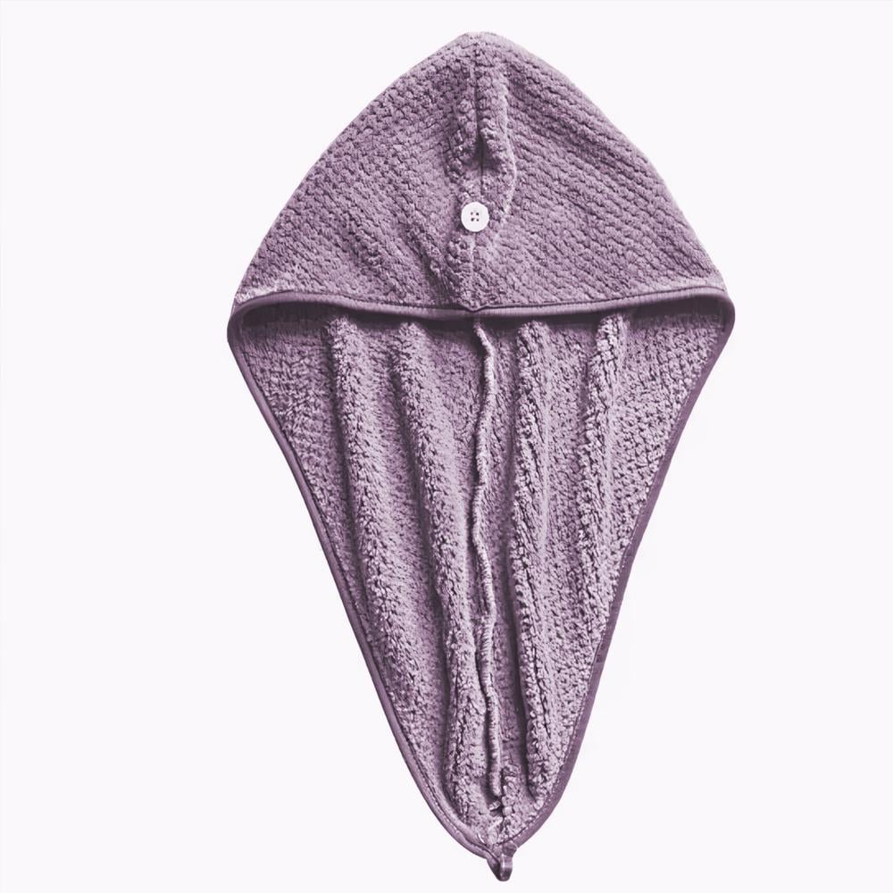 Полотенце-тюрбан чалма для сушки волос Bestlove Фиолетовый в клетку (HA-381) - фото 1 Полотенце-тюрбан чалма для сушки волос Bestlove Фиолетовый в клетку (HA-381) - фото 1