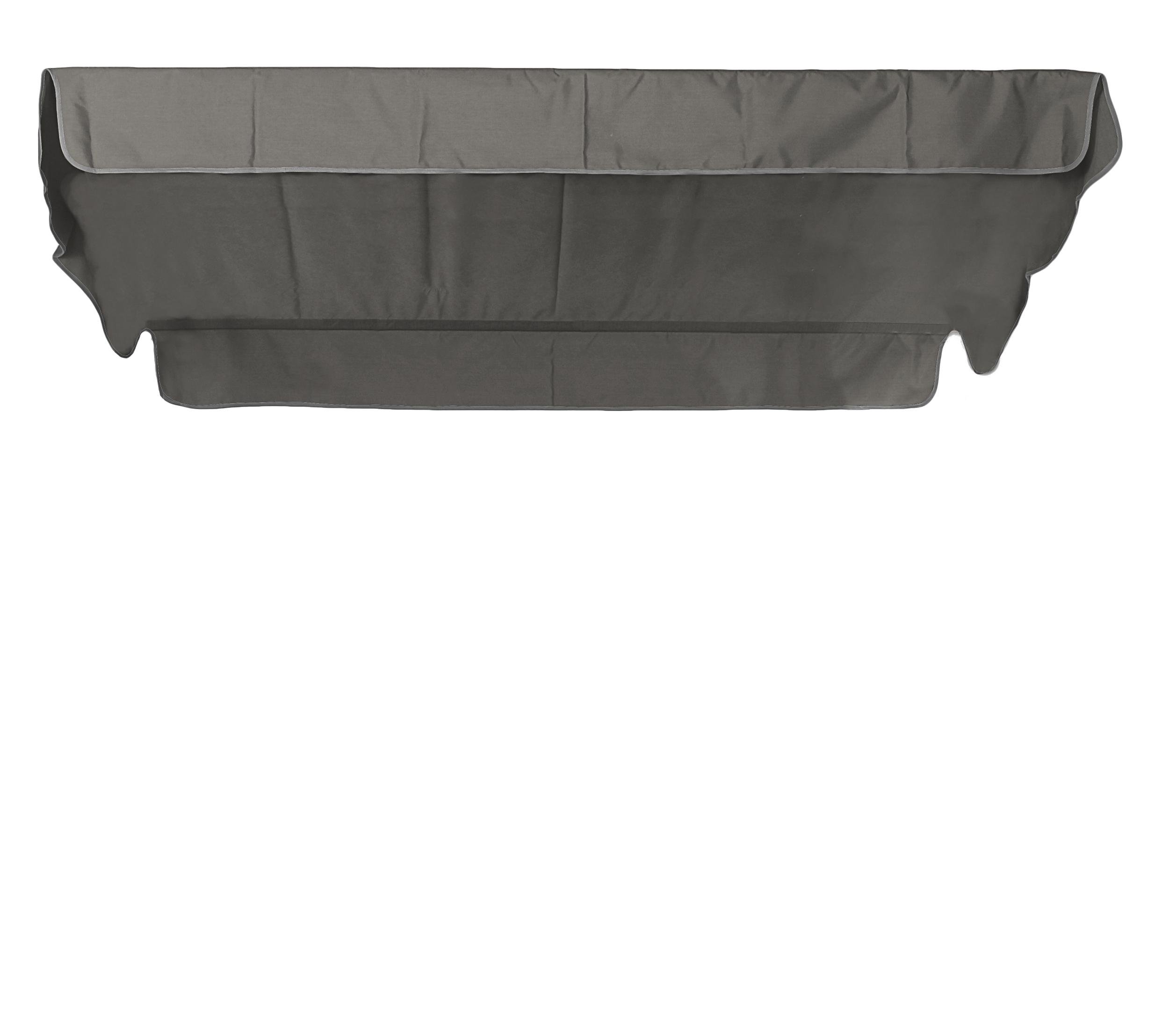 Тент-крыша для качелей eGarden 118х185 см Серый (5441)