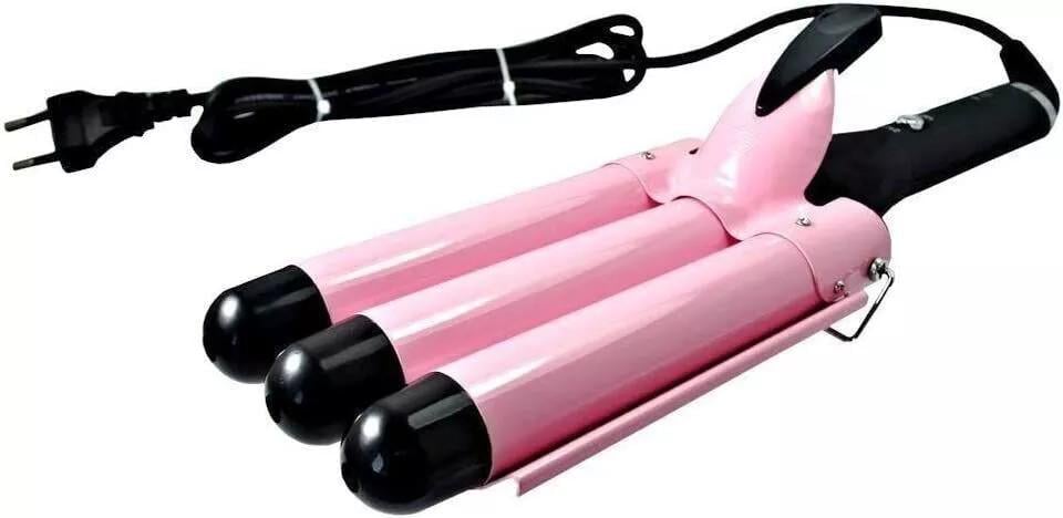 Плойка потрійна Gemei GM 1956 для великих локонів (2104618443) - фото 8 Плойка потрійна Gemei GM 1956 для великих локонів (2104618443) - фото 8