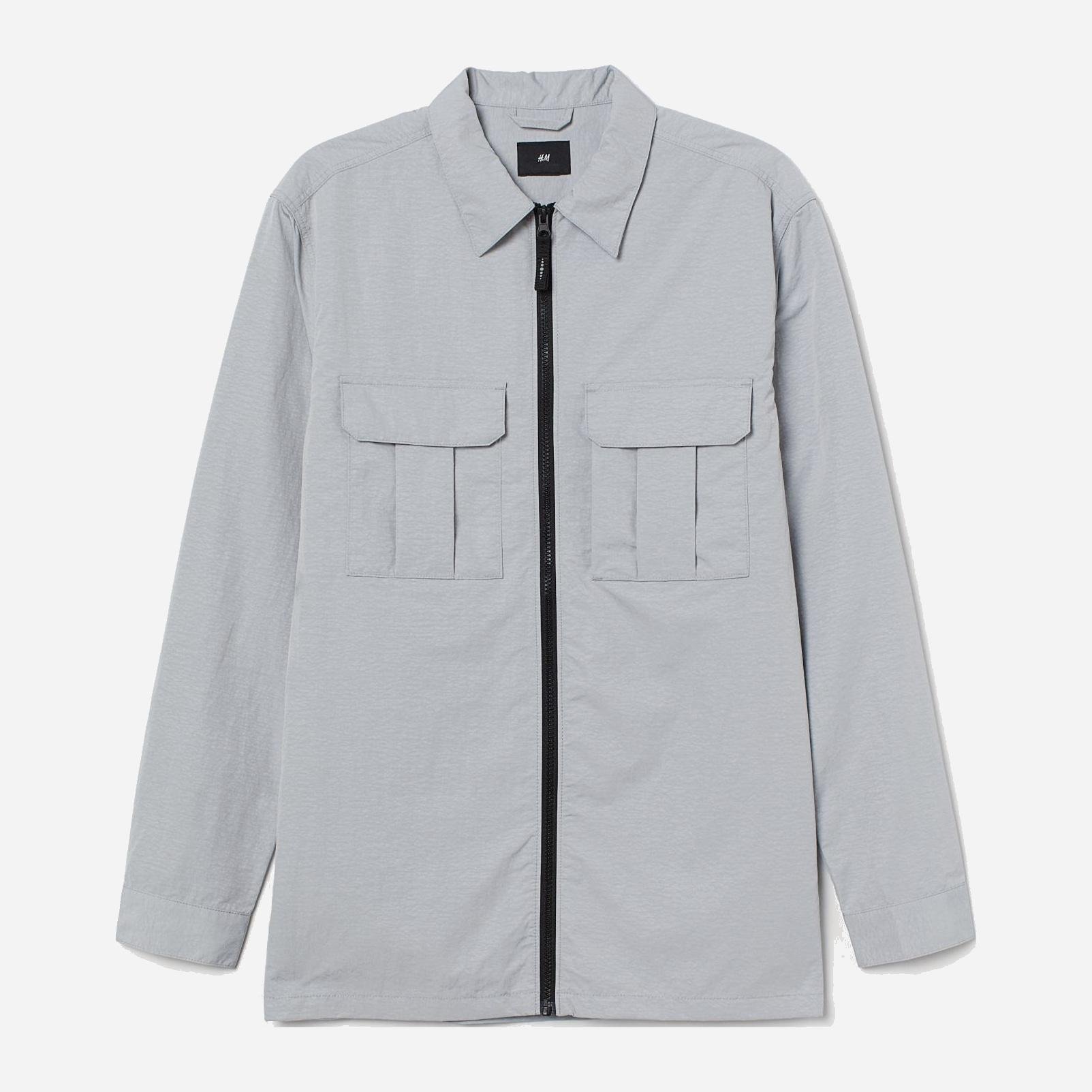 Куртка сорочка S Сірий (9134153wer)
