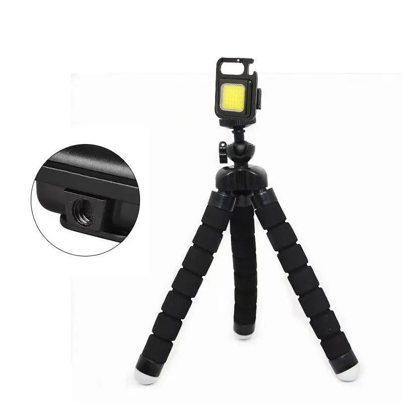 Ліхтар LED COB 500 lm 6W 500 mAh на карабіні з магнітом та відкривачем Type-C (COB-500) - фото 6 Ліхтар LED COB 500 lm 6W 500 mAh на карабіні з магнітом та відкривачем Type-C (COB-500) - фото 6