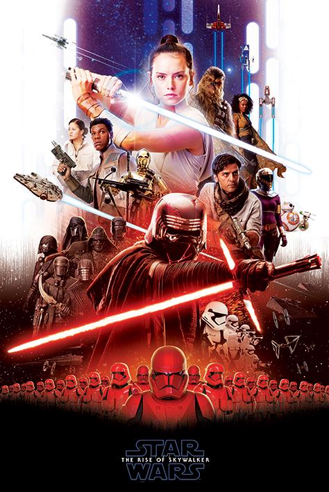 ᐉ Постер плакат Звездные Войны Скайуокер Восход/Star Wars The Rise of ...