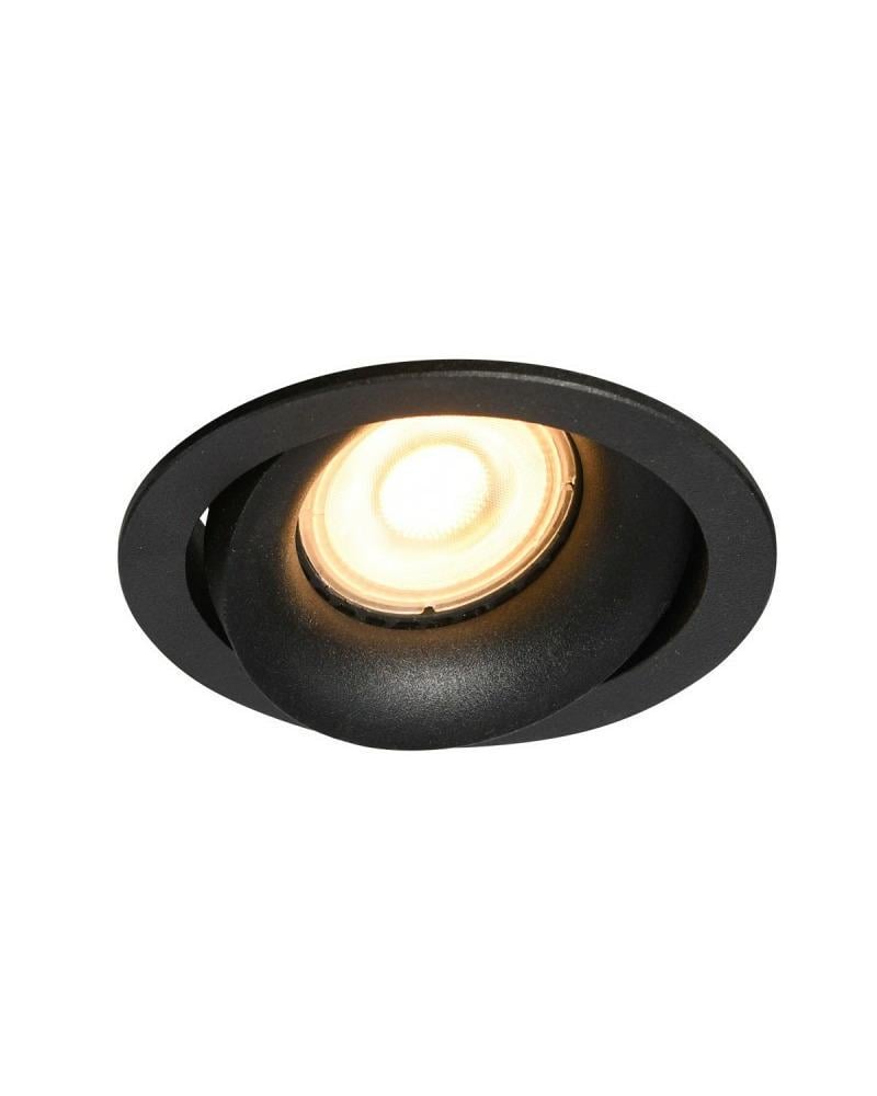 Точковий світильник Italux DL-26260-GU10-BK Oker GU10 1x10W IP20 Bk (24439227)