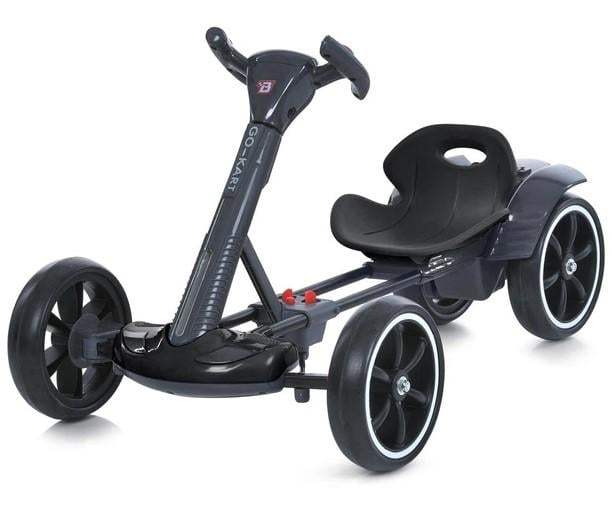 Электромобиль детский складной Go-Kart с аккумулятором до 50 кг Черный (2104619537)