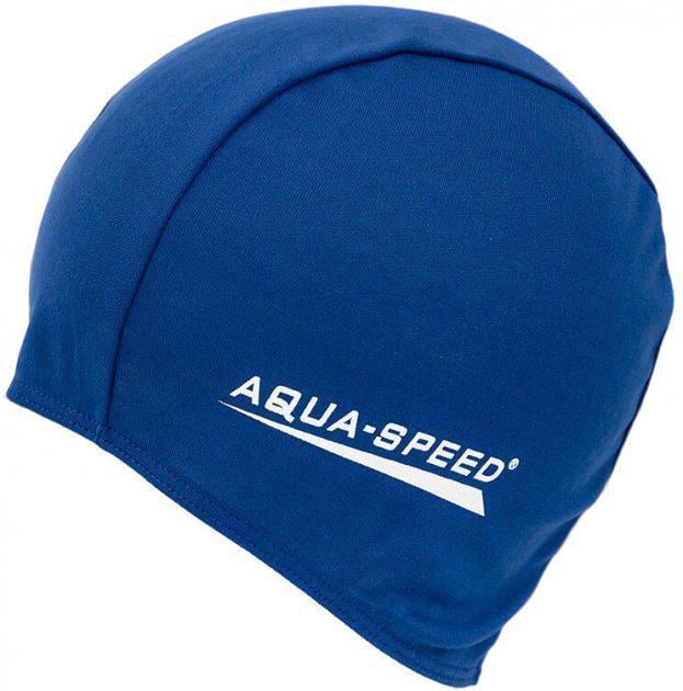 Шапка для плавания Aqua Speed Polyester cap 5763 091-10 OSFM Синий (5908217657633)