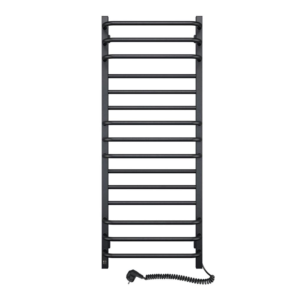 Полотенцесушитель электрический SANTAN Лестница Грандис Sensor правосторонняя 480х1200 мм Черный (323446)