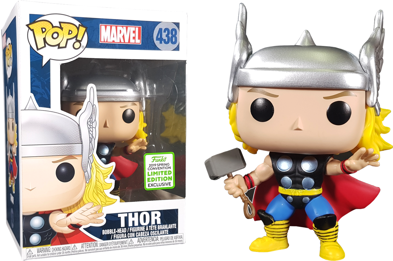 Дитяча ігрова фігурка Funko Pop Exclusive Marvel Thor Limited Edition 10 см (Marvel T 438)