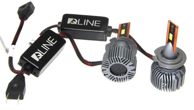 Автолампи Qline Ultra LED +200% 55W H7 6000K 2 шт. - фото 2 Автолампи Qline Ultra LED +200% 55W H7 6000K 2 шт. - фото 2