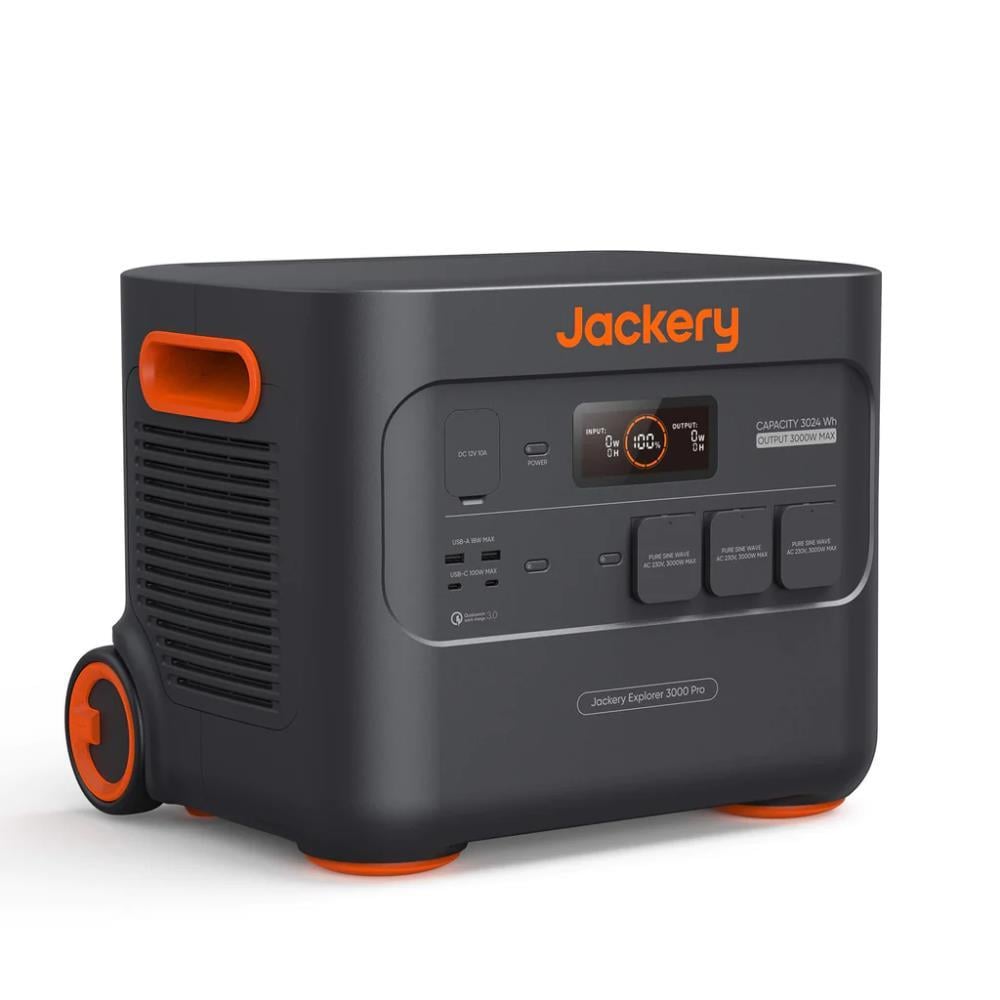 Зарядная станция портативная Jackery Explorer 3000 Pro 3024 Wh Black/Orange - фото 3