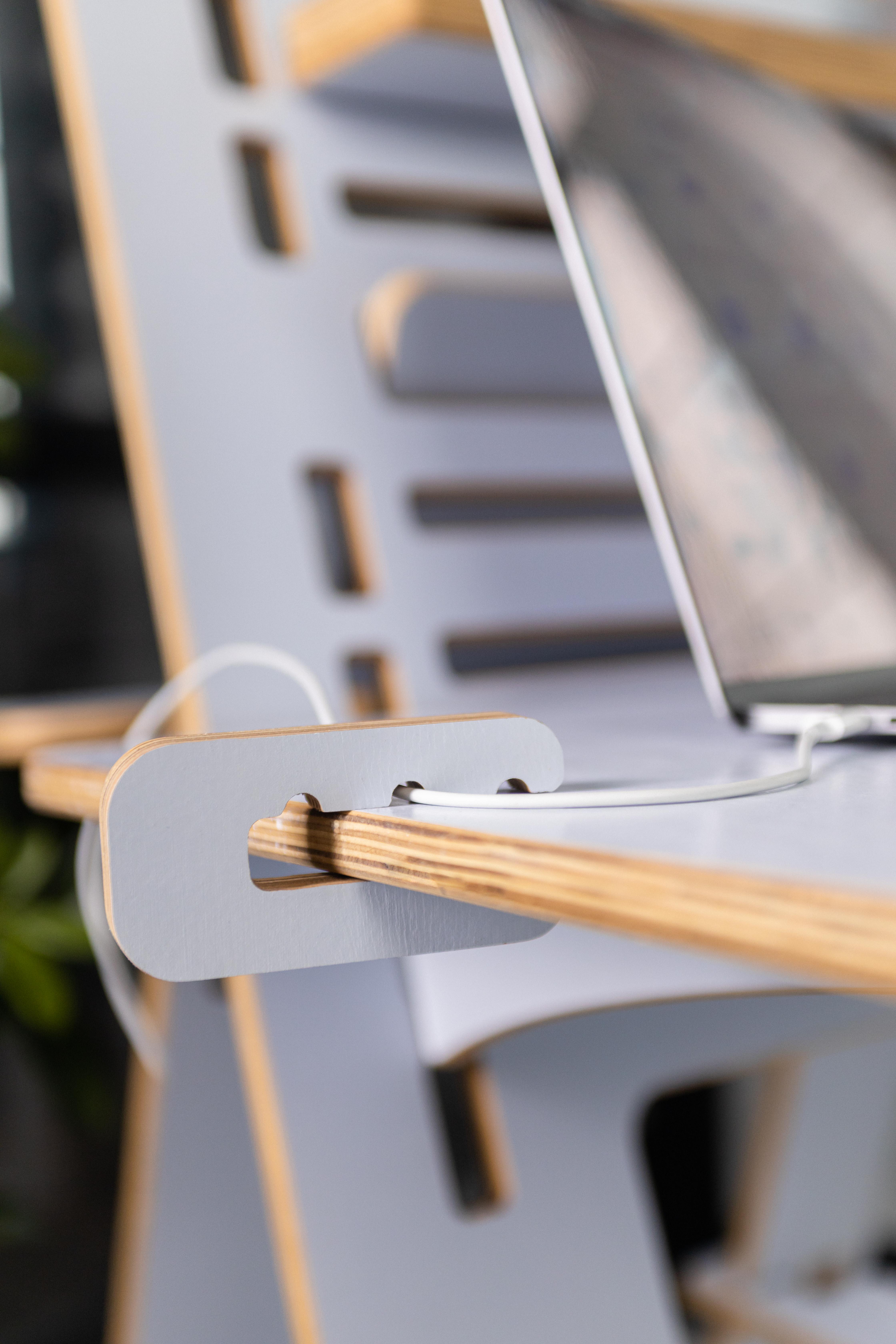 Стіл для роботи стоячи та сидячи Otaman Desk Artist з покриттям Блакитний (984675) - фото 7 Стіл для роботи стоячи та сидячи Otaman Desk Artist з покриттям Блакитний (984675) - фото 7