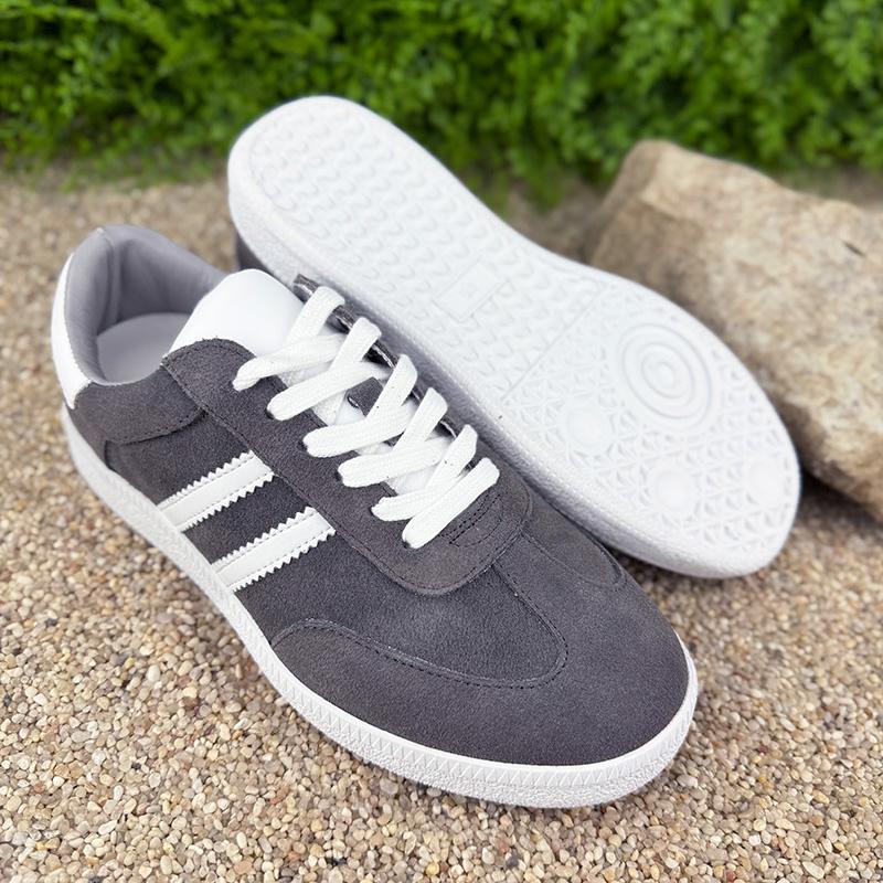 Кеди жіночі замшеві Е-008009-6 p. 38 24,5 см Сірий (110316433) - фото 4 Кеди жіночі замшеві Е-008009-6 p. 38 24,5 см Сірий (110316433) - фото 4