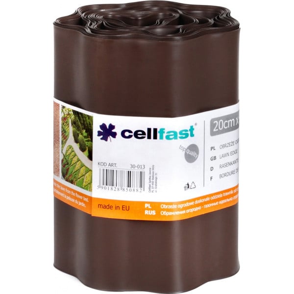 Бордюр Cellfast городньо-газонний 30 Dark brown (30-013)