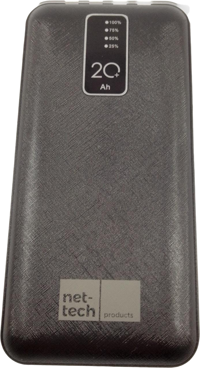 Внешний аккумулятор Net-tech 20000 mAh Черный (8891240)
