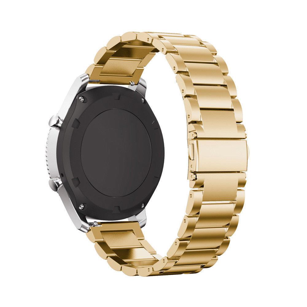 Ремешок стальной BeWatch 20мм для Samsung Galaxy Watch 42/3 41 мм/Active/Active 2 Gold (1110428) - фото 2 Ремешок стальной BeWatch 20мм для Samsung Galaxy Watch 42/3 41 мм/Active/Active 2 Gold (1110428) - фото 2