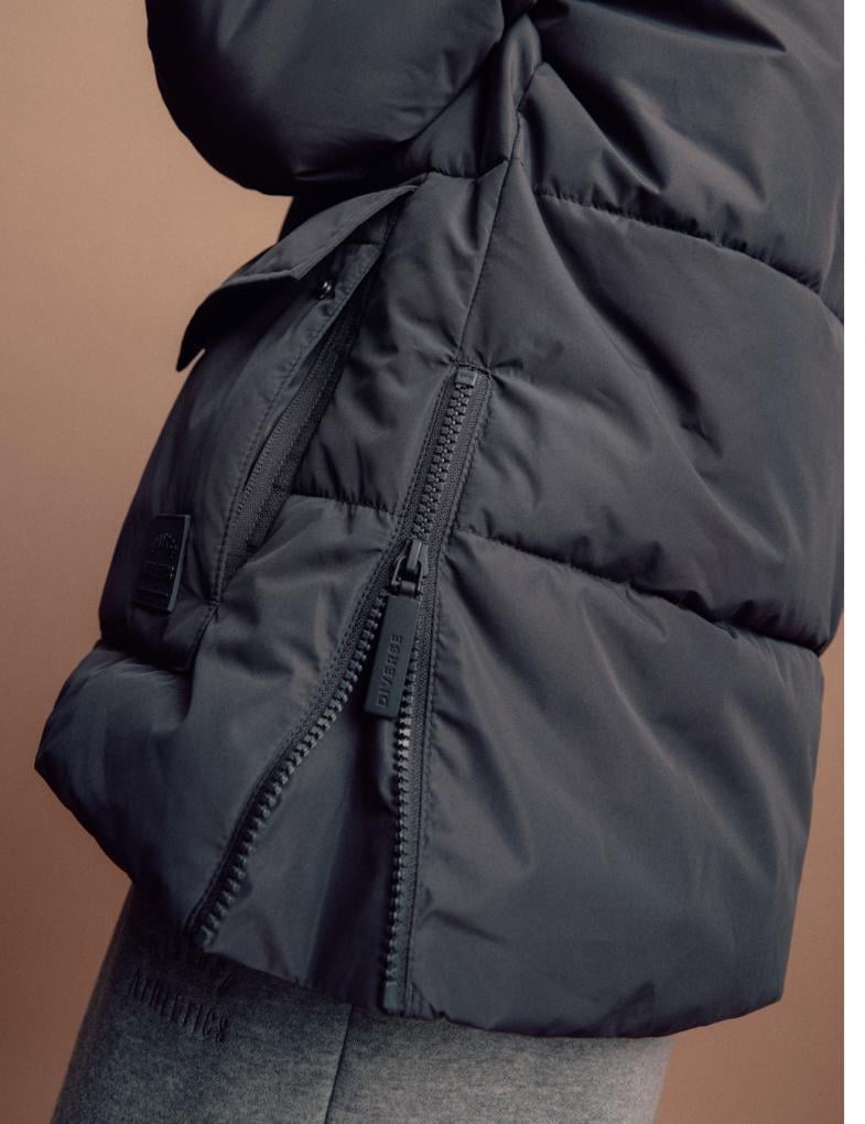 Куртка жіноча зимова Diverse MOYRENNI L Асфальтовий (5905384056122) - фото 5 Куртка жіноча зимова Diverse MOYRENNI L Асфальтовий (5905384056122) - фото 5