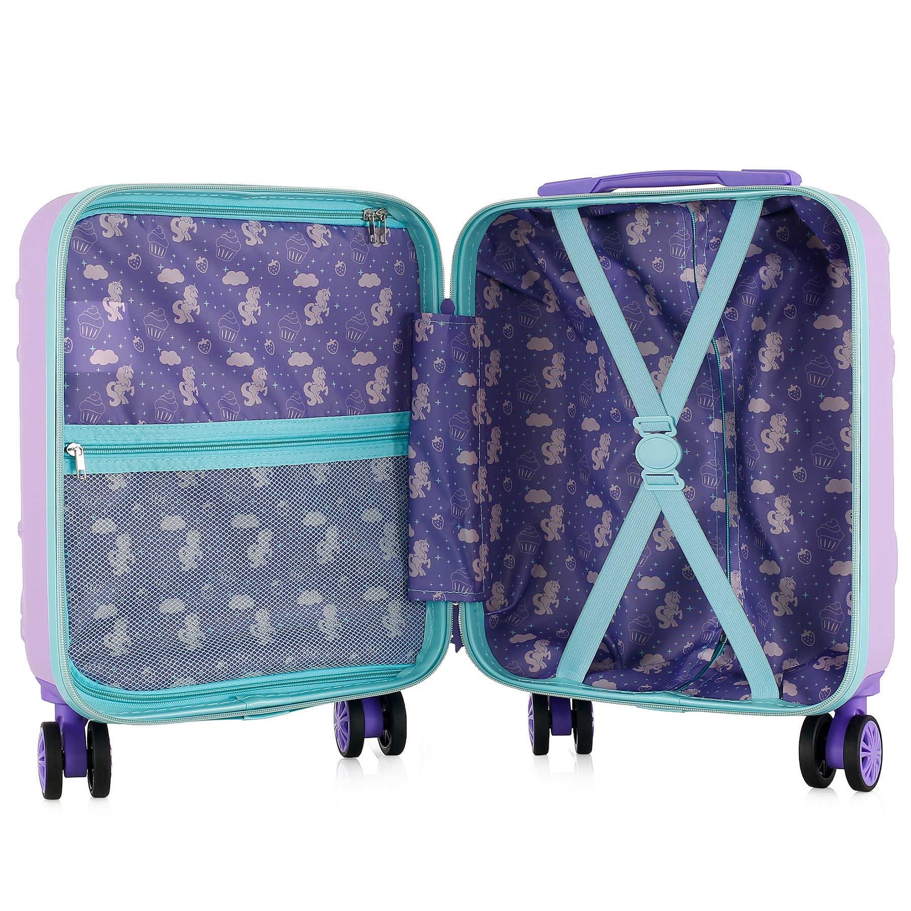 Валіза дитяча SEMI LINE 16" Light Violet/Blue (T5879-1) - фото 6 Валіза дитяча SEMI LINE 16" Light Violet/Blue (T5879-1) - фото 6