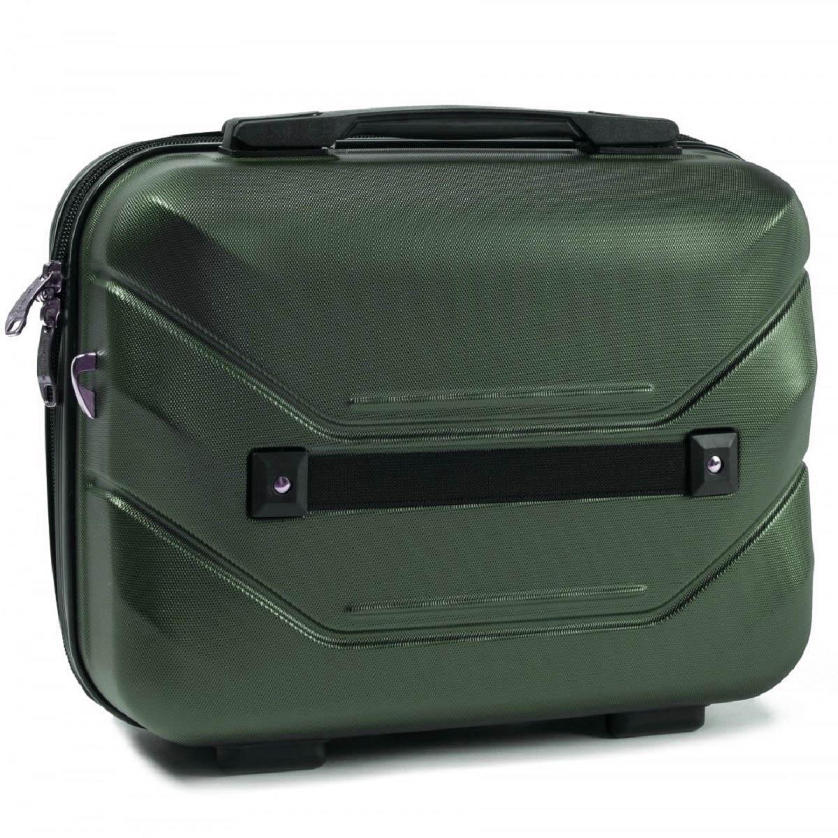 Кейс Wings 147 пластиковий Темно-зелений (Wp00489) - фото 2 Кейс Wings 147 пластиковий Темно-зелений (Wp00489) - фото 2