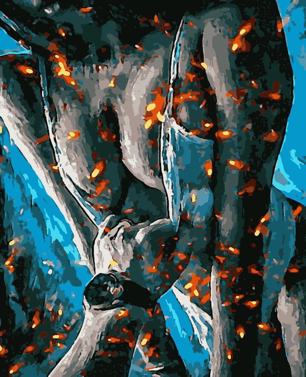 Картина по номерам Artissimo Огненная страсть 40x50 см без коробки (PN4440)