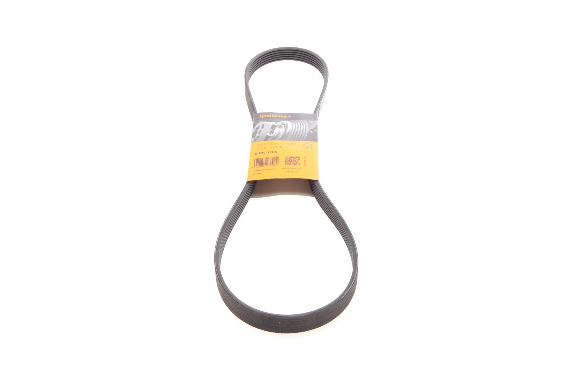 Ремень генератора Continental Citroen Jumper 2.0-2.2HDi 02-06/C4/C5/C8 2.0 16V 01-/VW T5/T6 2.0TSI 12-19 (6PK1185)