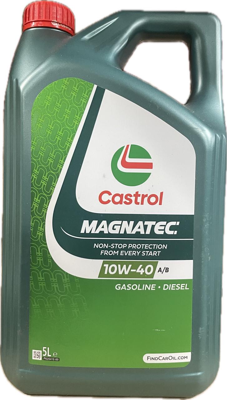 Моторное масло Castrol Magnatec 10W-40 A3/B4 5 л (58635)