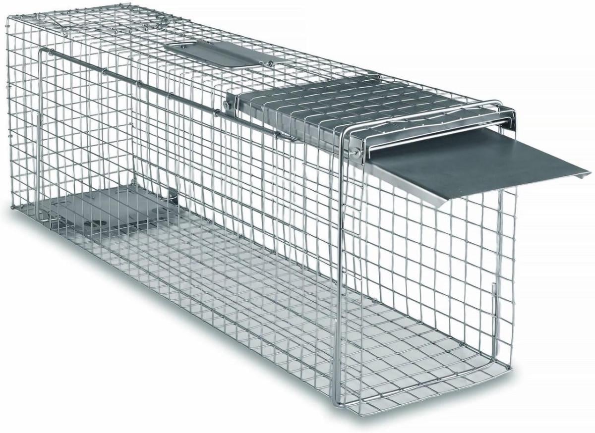 Живоловка-ловушка на куниц и кошек Zielonalapka одновходная гуманная 82х20х27 см (S.82.20.27)