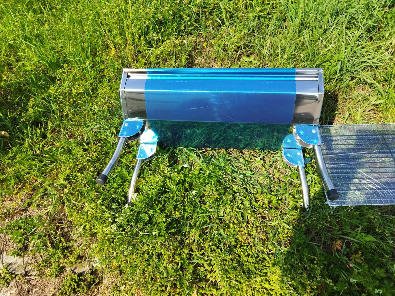 Мангал переносний портативний зі знімною решіткою (881 CA-10) - фото 3 Мангал переносний портативний зі знімною решіткою (881 CA-10) - фото 3