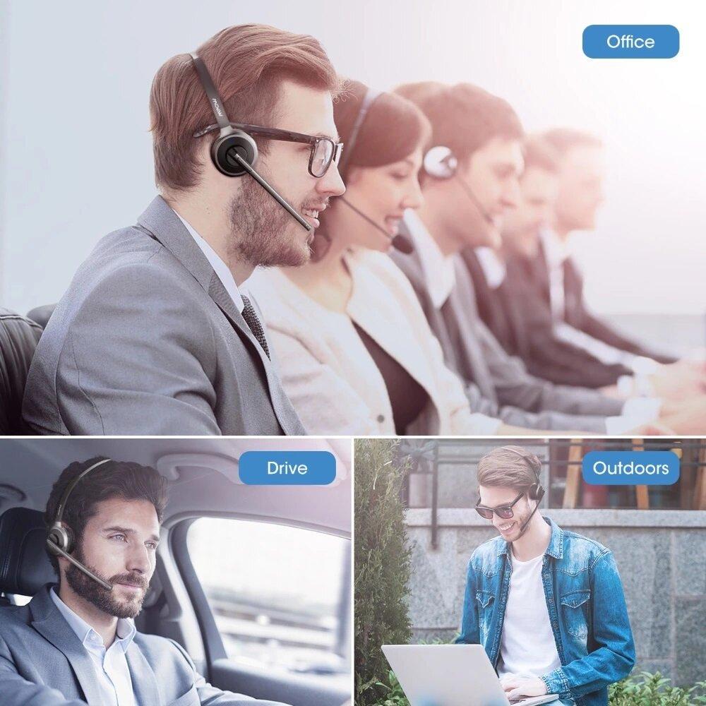 Гарнитура Bluetooth Mpow M5 Pro (7600) - фото 6