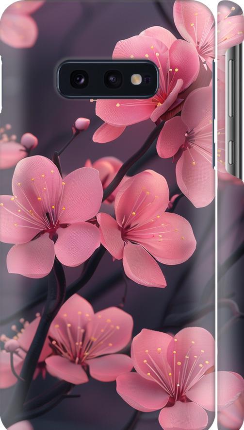 Чехол на Samsung Galaxy S10e Пурпурная сакура (6075m-1646-42517)