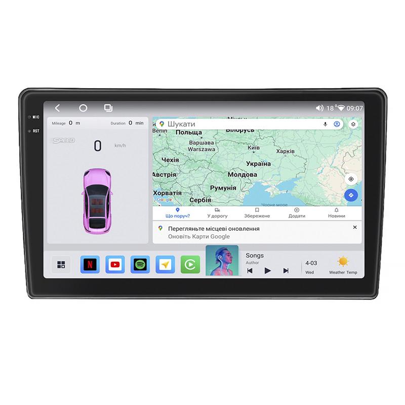 Автомагнитола штатная Lesko QLED CarPlay/4G/Wi-Fi/GPS/360° для GMC Sierra II GMT900 2006-2014 4/64Gb 10" (2351488816)