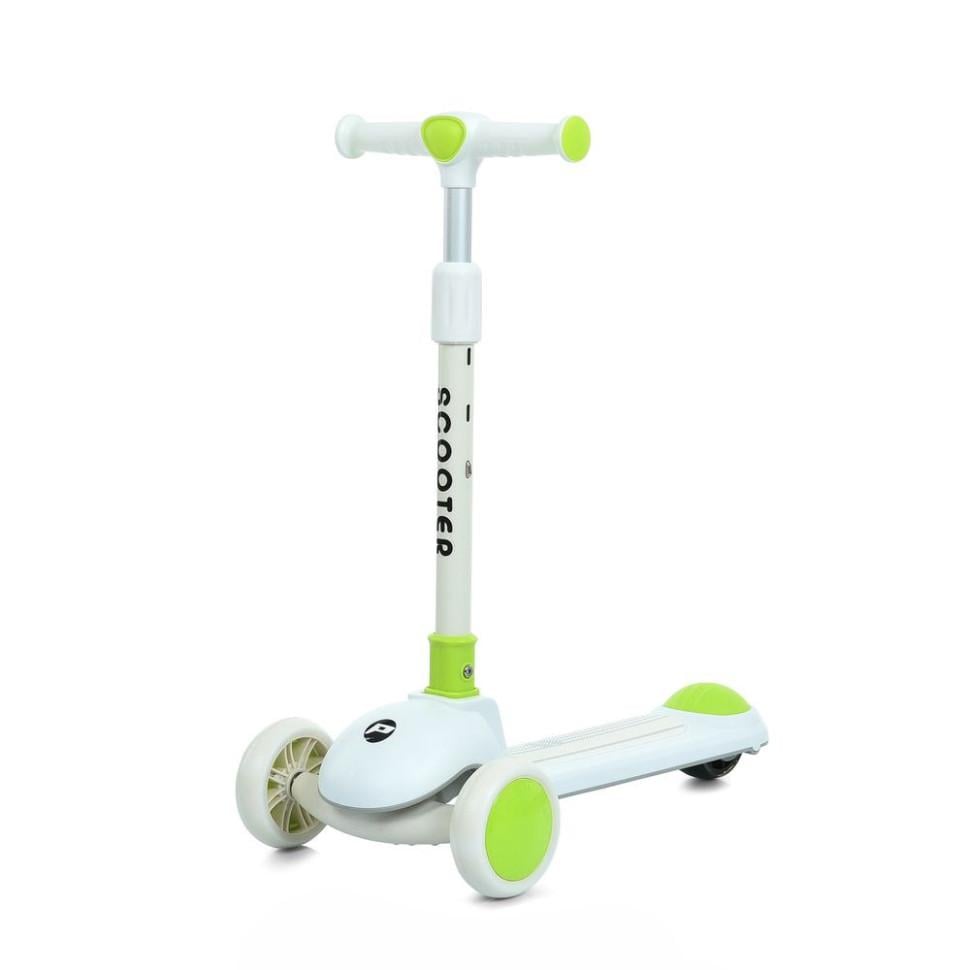 Самокат Bambi трехколесный Mini с музыкой и светом Белый (DS-171-S-392)
