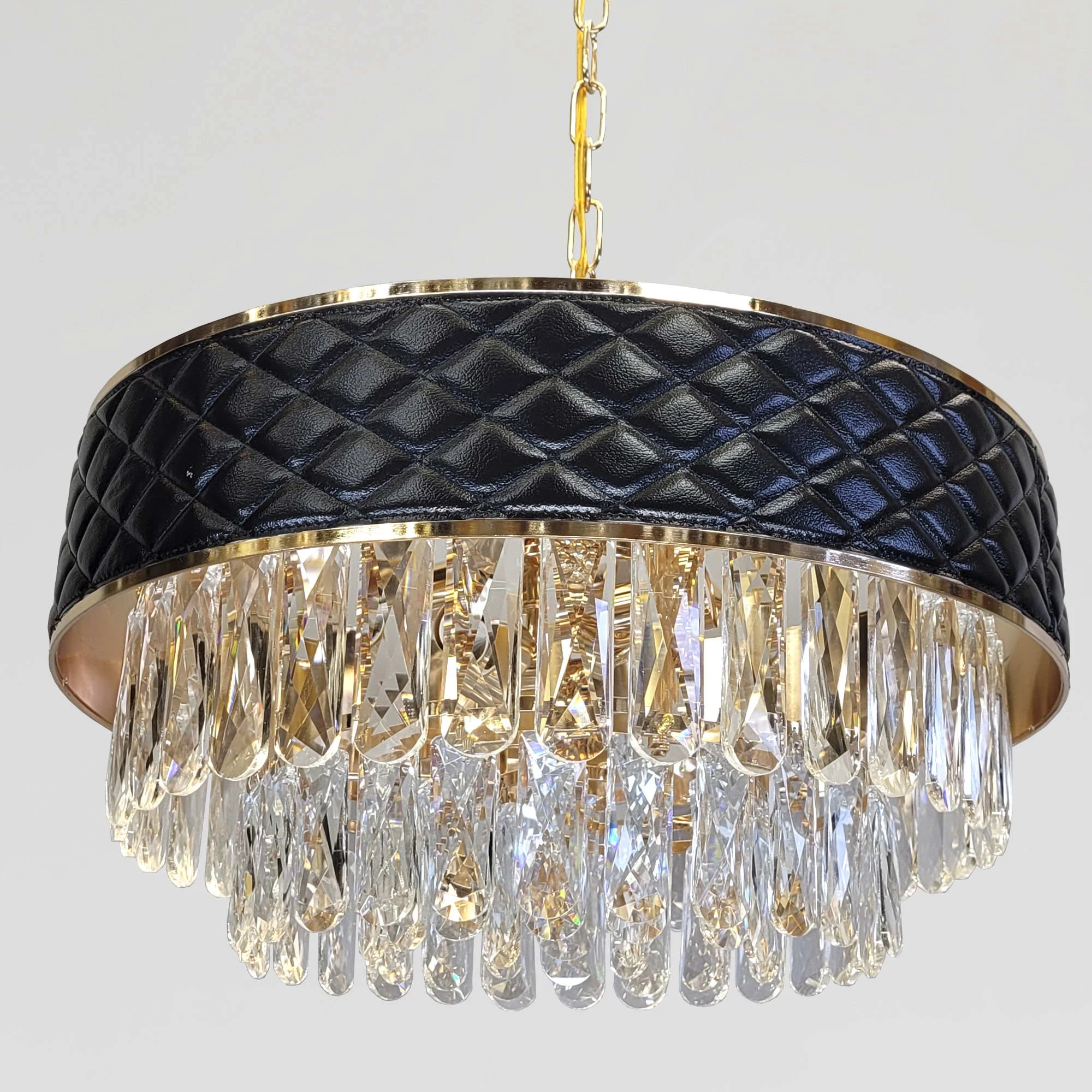 Люстра Noir Crown 7 ламп E14 220V без ламп в комплекте (20160/500BK)