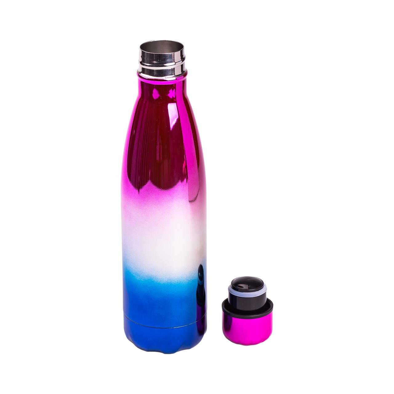 Термобутылка из нержавеющей стали 500 мл Розовый металлик (2431236461)