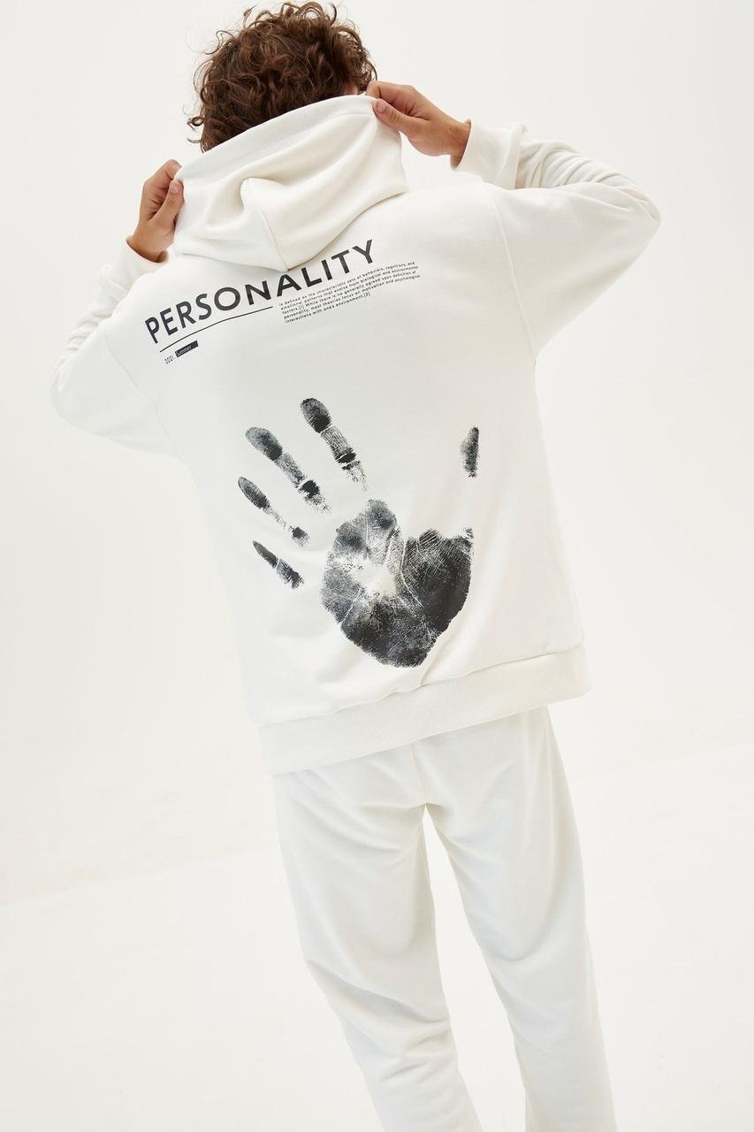 Худи мужское с принтом Pin-000-3364 XL Белый (2711253750)