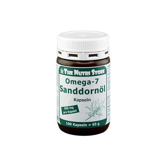 Омега 7 The Nutri Store Omega-7 Buckthorn Oil 500 мг 100 Caps (ФР-00000008)