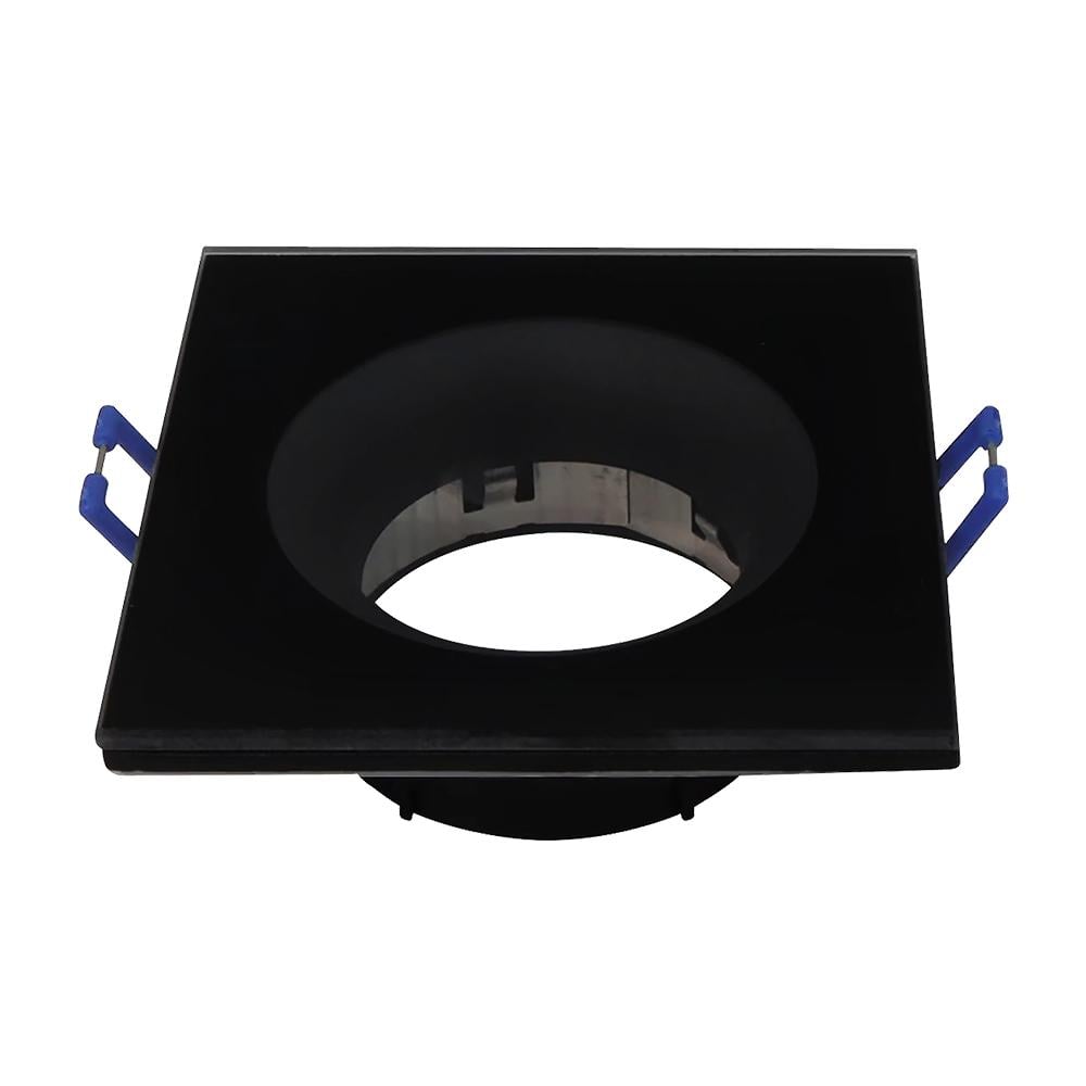 Светильник точечный врезной под лампу MR-16 HOROZ ELECTRIC со стеклом KAKTUS-S влагозащищенный Светильник точечный врезной под лампу MR-16 HOROZ ELECTRIC со стеклом KAKTUS-S влагозащищенный