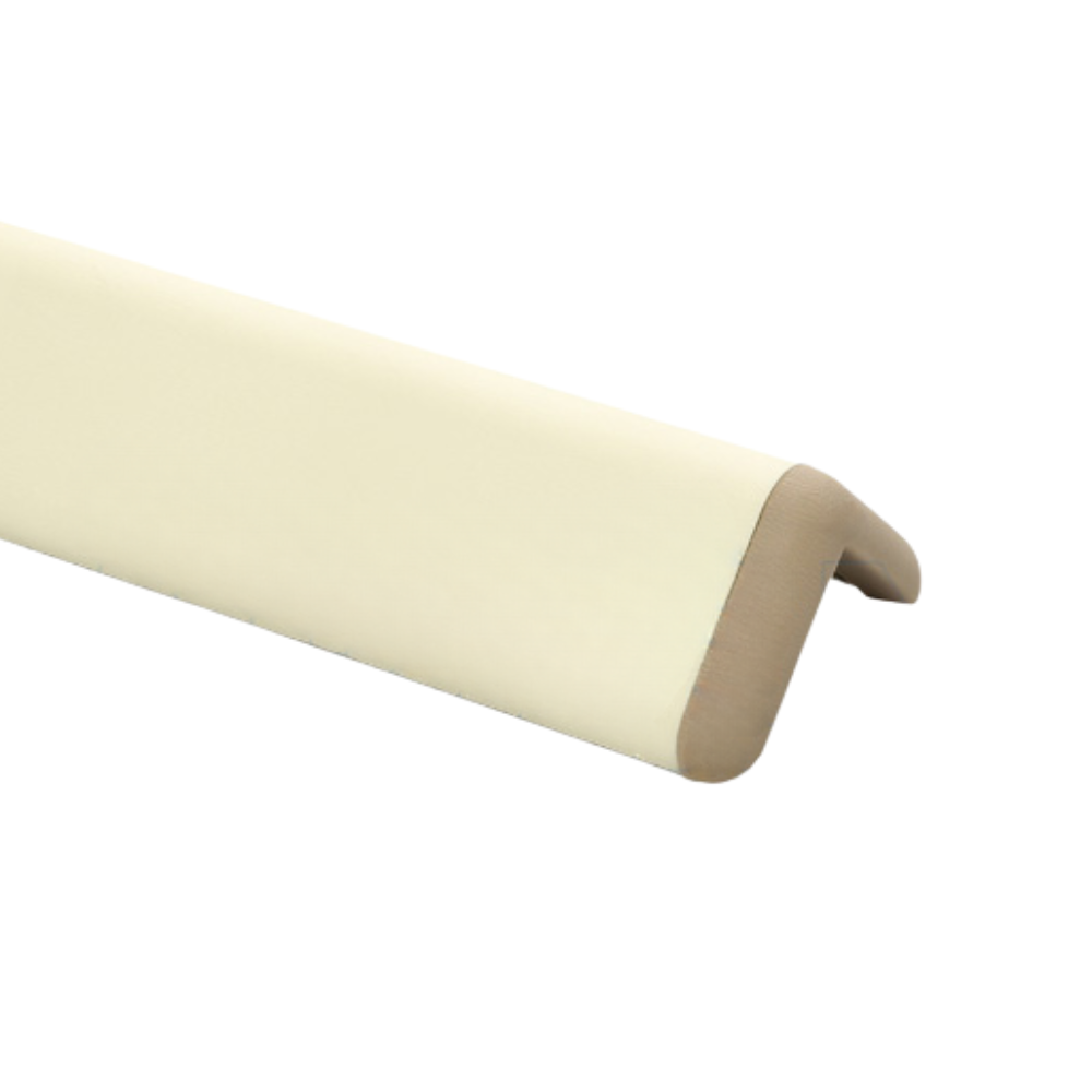 Угловой отбойник защитный виниловый CG 50 алюминиевый профиль 3 м Кремовый (29616083)