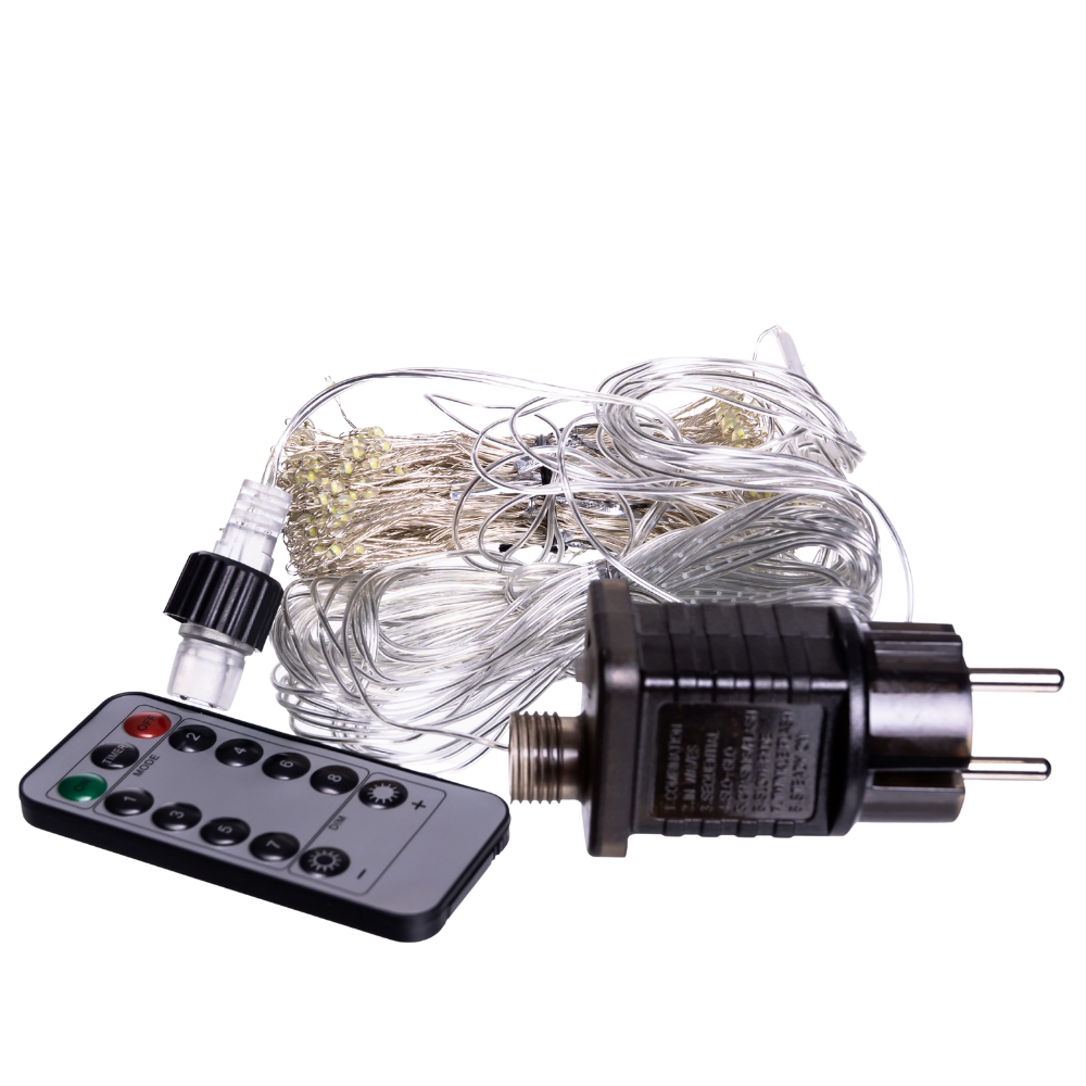 Гирлянда новогодняя D400LED2MY Хвойная лапа 3х2 м 400 LED Желтый свет (30123463) - фото 2 Гирлянда новогодняя D400LED2MY Хвойная лапа 3х2 м 400 LED Желтый свет (30123463) - фото 2