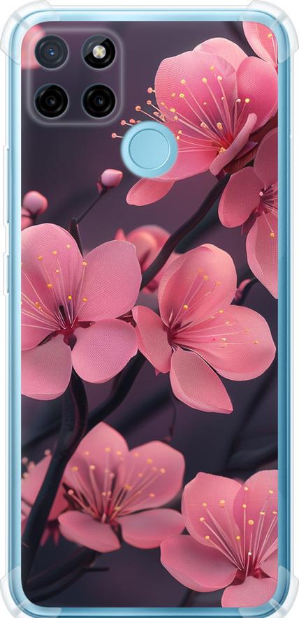 Чехол на Realme C25Y Пурпурная сакура (6075sp-2553-42517) Чехол на Realme C25Y Пурпурная сакура (6075sp-2553-42517)
