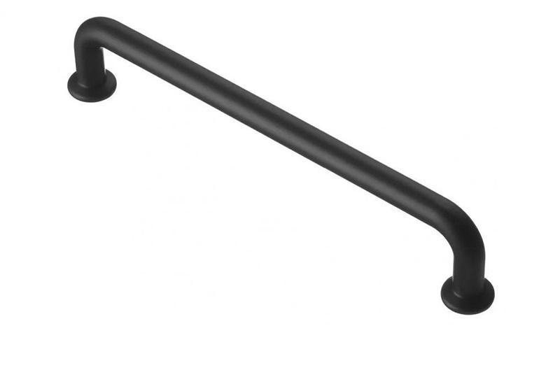 Мебельная ручка GTV NORD 160 мм Черный матовый (UZ-NORD-160-20M)