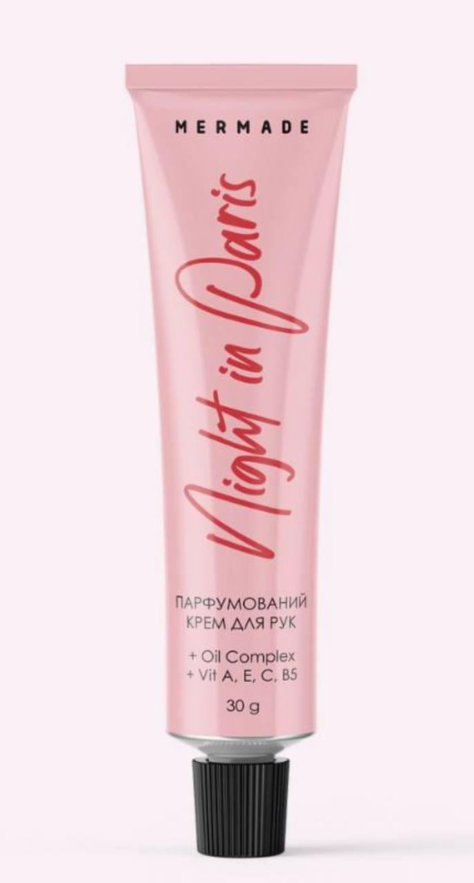 Крем для рук парфумований Mermade Night in Paris 30 г (м00650)