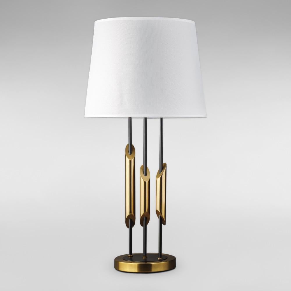 Лампа настольная Light House DL-18843/1T Латунь/Черный/Белый